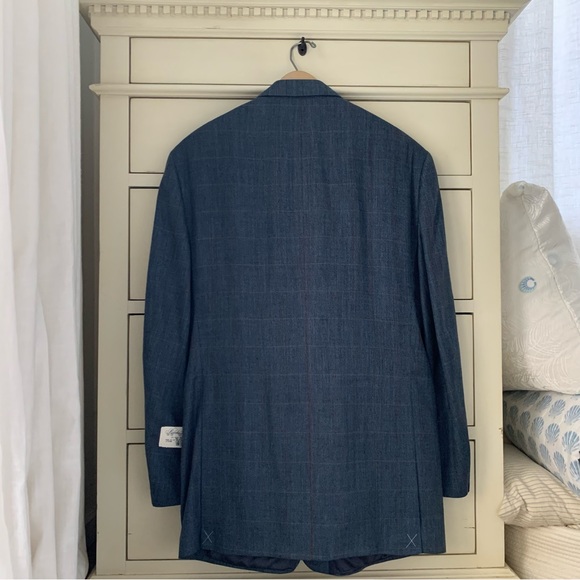 Brooks Brothers Blue Tweed Blazer - Picture 4 of 11